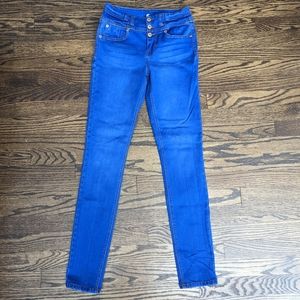 Stretch Blue Jeans